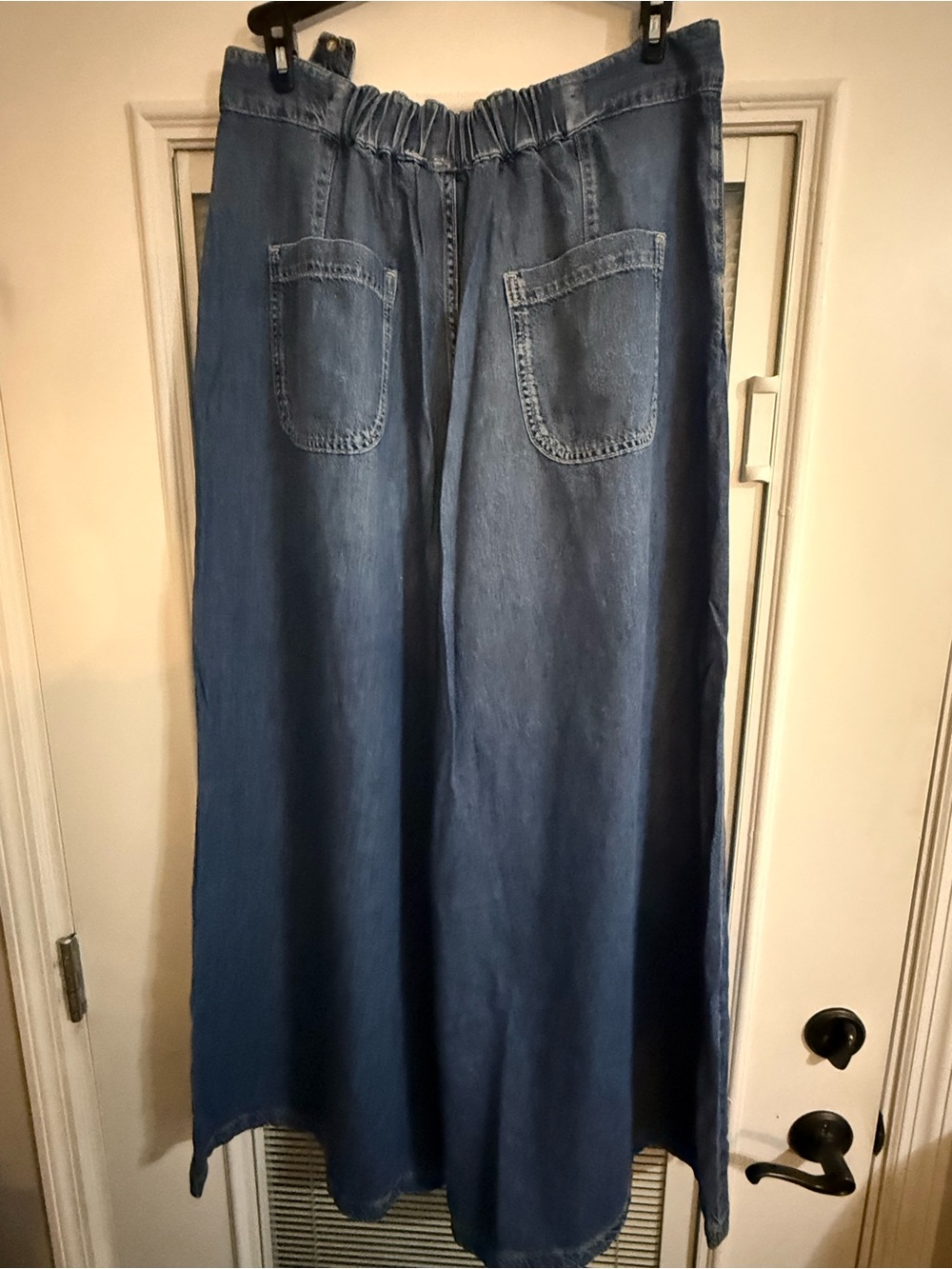 NWOT | Pilcro Pleated High-Rise Wide-Leg Jeans | 31 - Picture 4 of 5